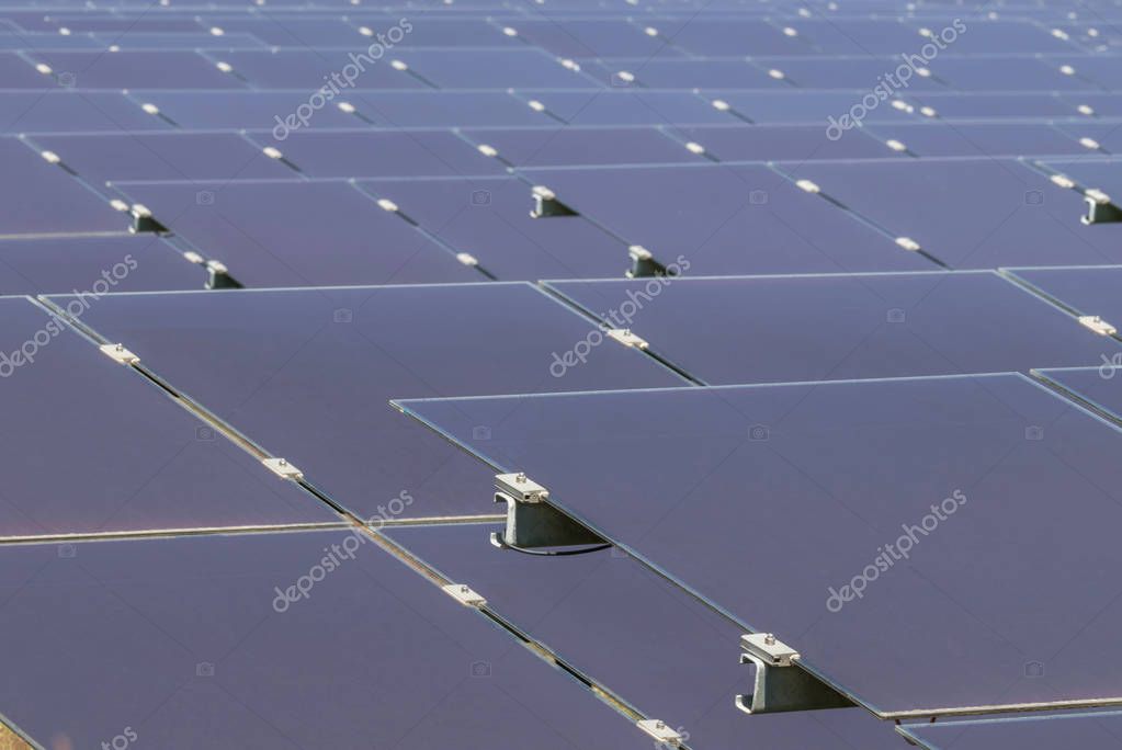 Dettaglio celle di un modulo fotovoltaico